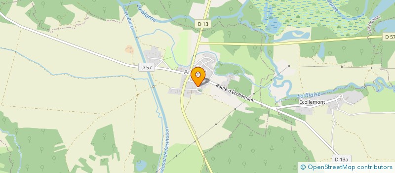 localisation de l'entreprise MONSIEUR MICHEL LEFORT  ARRIGNY