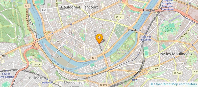 localisation de l'entreprise MONSIEUR MICHEL LEGAL à BOULOGNE-BILLANCOURT