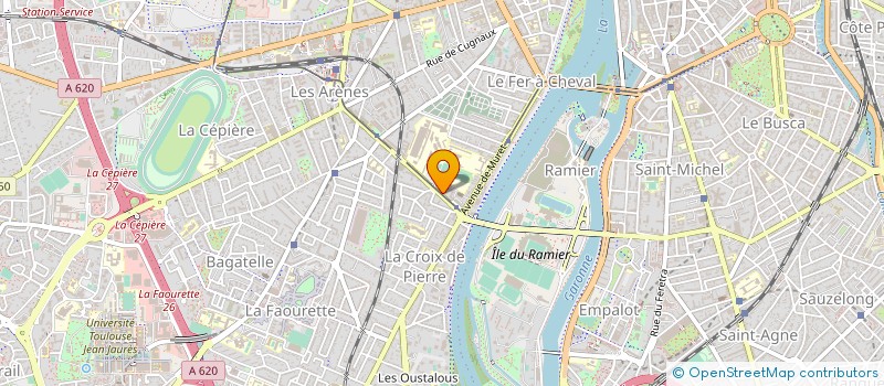 localisation de l'entreprise MONSIEUR MICHEL LEGARNISSON à TOULOUSE