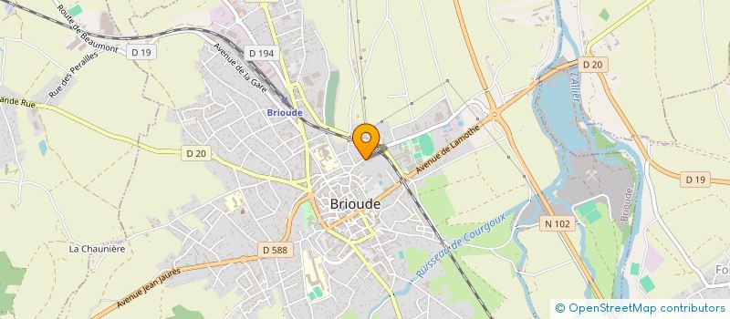 localisation de l'entreprise MONSIEUR MICHEL LEGER  PAULHAC