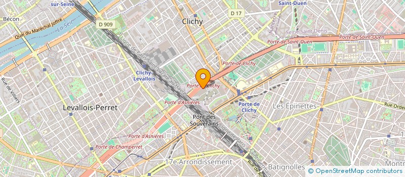 localisation de l'entreprise MONSIEUR MICHEL LEGOUINI  PARIS