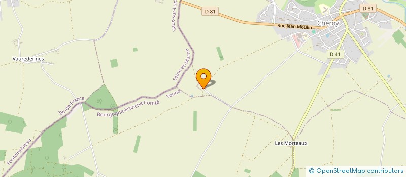 localisation de l'entreprise MONSIEUR MICHEL LEGRAND  CHEROY