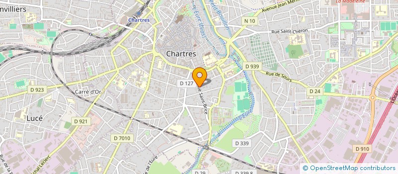 localisation de l'entreprise MONSIEUR MICHEL LEGROUX à CHARTRES