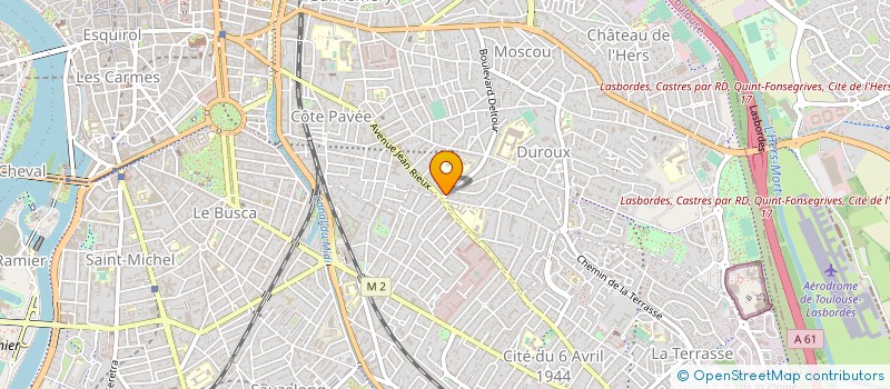 localisation de l'entreprise MONSIEUR MICHEL LEITE à TOULOUSE