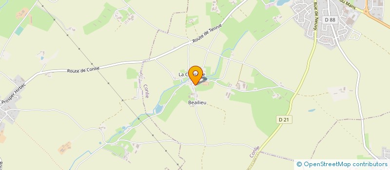 localisation de l'entreprise MONSIEUR MICHEL LELASSEUX  CONLIE