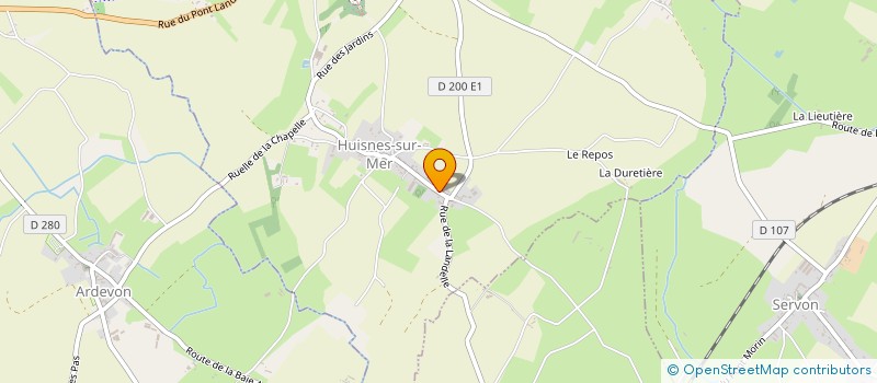 localisation de l'entreprise MONSIEUR MICHEL LELIEVRE  PONTORSON