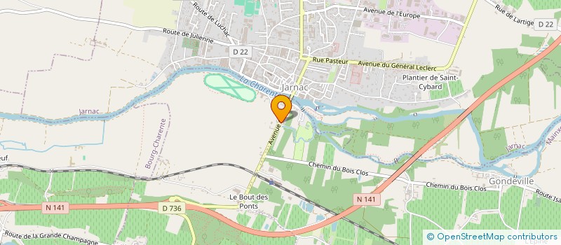 localisation de l'entreprise MONSIEUR MICHEL LEMAIRE  MAINXE-GONDEVILLE