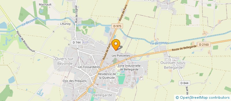 localisation de l'entreprise MONSIEUR MICHEL LEMAIRE à QUIERS-SUR-BEZONDE