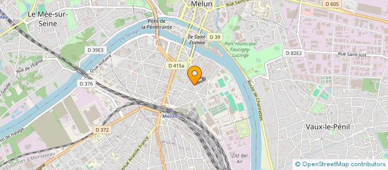 localisation de l'entreprise MONSIEUR MICHEL LEMAITRE à MELUN