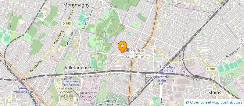 localisation de l'entreprise MONSIEUR MICHEL LEMAITRE  SAINT-DENIS