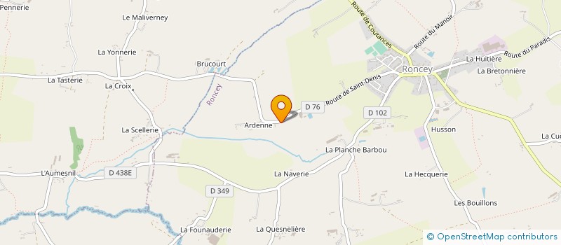 localisation de l'entreprise MONSIEUR MICHEL LEMASURIER à CERISY-LA-SALLE