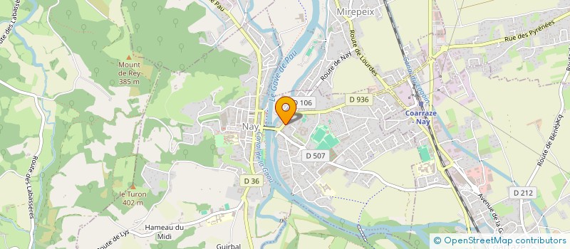 localisation de l'entreprise MONSIEUR MICHEL LEMBERGER  NAY