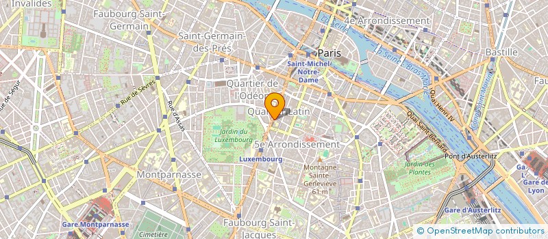 localisation de l'entreprise MONSIEUR MICHEL LEMOINE  PARIS