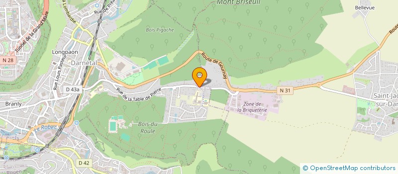 localisation de l'entreprise MONSIEUR MICHEL LEMOINE  SAINT-JACQUES-SUR-DARNETAL