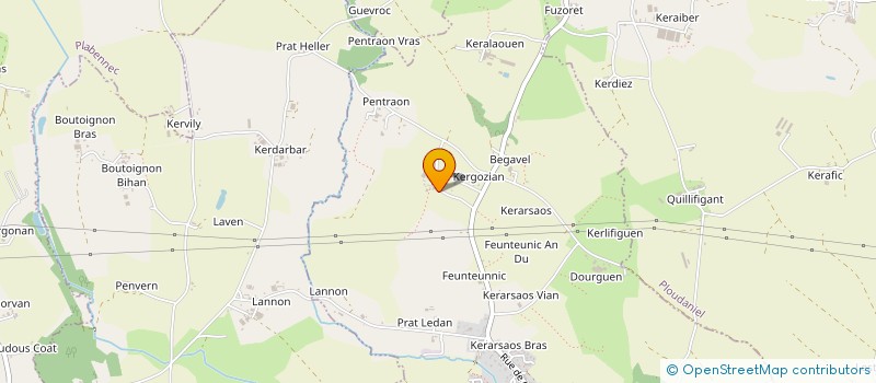 localisation de l'entreprise MONSIEUR MICHEL LEMONNIER  SAINT-THONAN