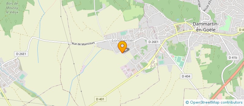 localisation de l'entreprise MONSIEUR MICHEL LENFANT  LONGPERRIER