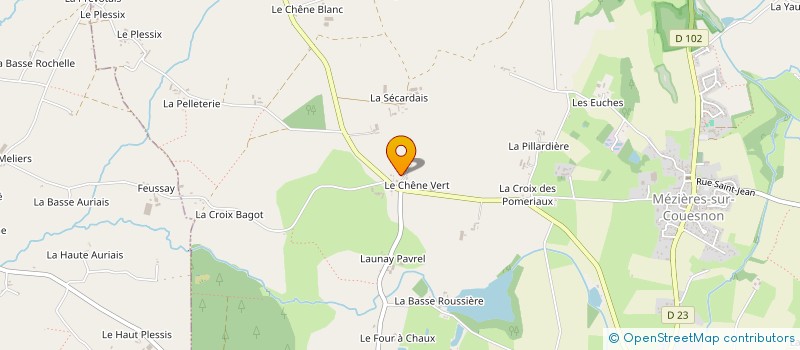 localisation de l'entreprise MONSIEUR MICHEL LEONARD  RIVES-DU-COUESNON