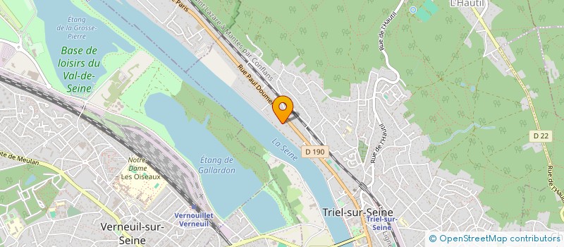 localisation de l'entreprise MONSIEUR MICHEL LEPICIER  TRIEL-SUR-SEINE