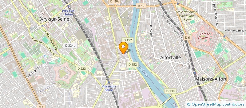 localisation de l'entreprise MONSIEUR MICHEL LEPRETRE  VITRY-SUR-SEINE