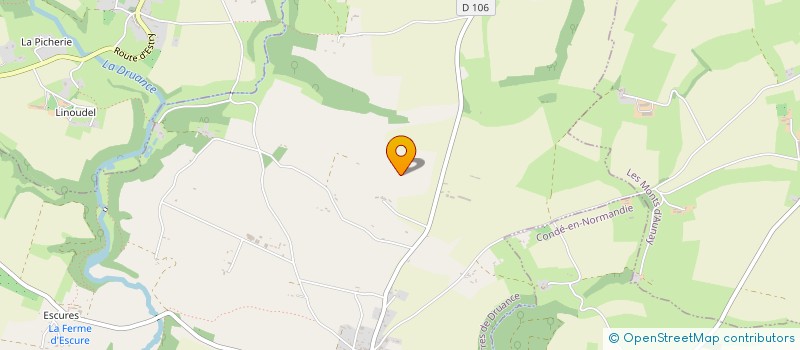 localisation de l'entreprise MONSIEUR MICHEL LEROUX  TERRES DE DRUANCE