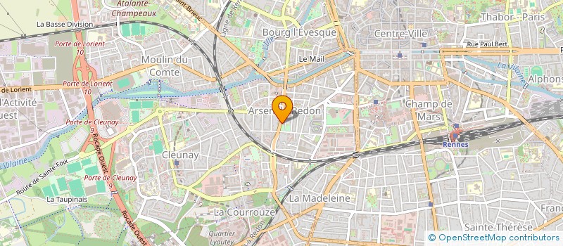 localisation de l'entreprise MONSIEUR MICHEL LEROUX  TOULOUSE