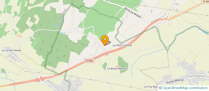 localisation de l'entreprise MONSIEUR MICHEL LEROY  CIZAY-LA-MADELEINE