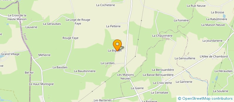 localisation de l'entreprise MONSIEUR MICHEL LEROY à BOURGON