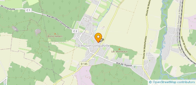 localisation de l'entreprise MONSIEUR MICHEL LEROY à D'HUISON-LONGUEVILLE