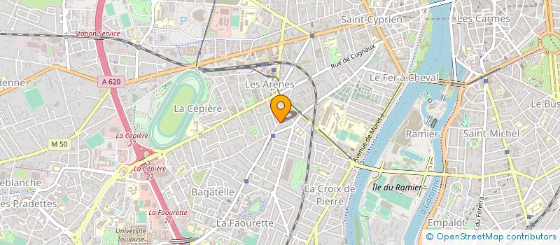 localisation de l'entreprise MONSIEUR MICHEL LESCURE à TOULOUSE