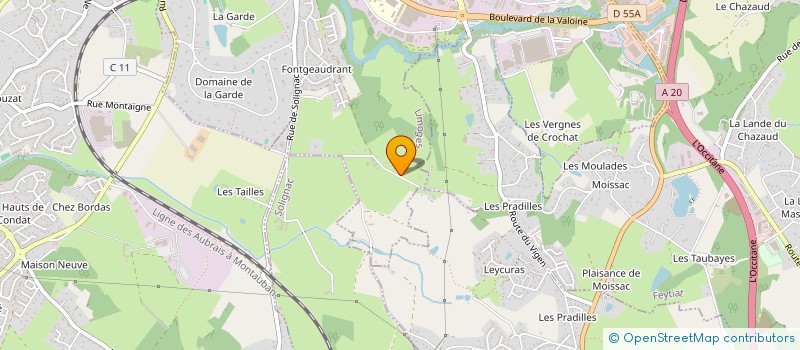 localisation de l'entreprise MONSIEUR MICHEL LESTRADE à LIMOGES