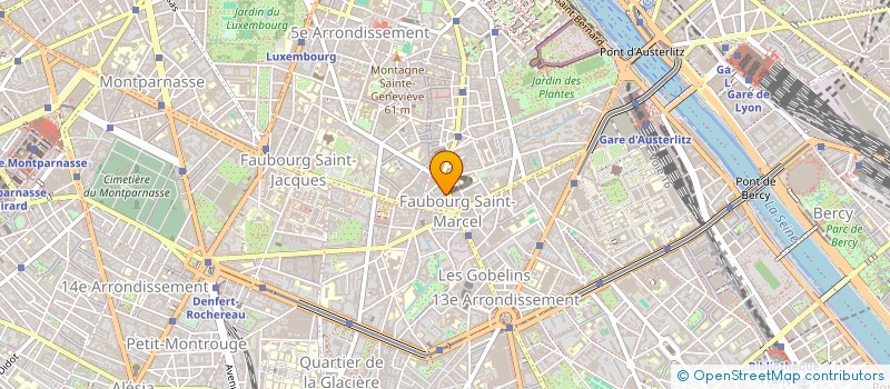 localisation de l'entreprise MONSIEUR MICHEL LETRANGE à PARIS