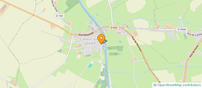 localisation de l'entreprise MONSIEUR MICHEL LEUSIERE à CATILLON-SUR-SAMBRE