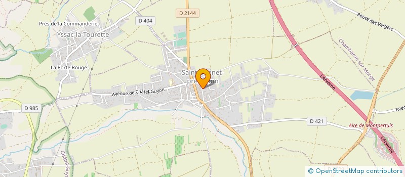 localisation de l'entreprise MONSIEUR MICHEL LEVADOUX à SAINT-BONNET-PRES-RIOM