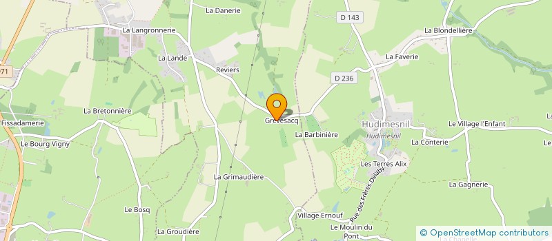 localisation de l'entreprise MONSIEUR MICHEL LEVALLOIS  COUDEVILLE-SUR-MER