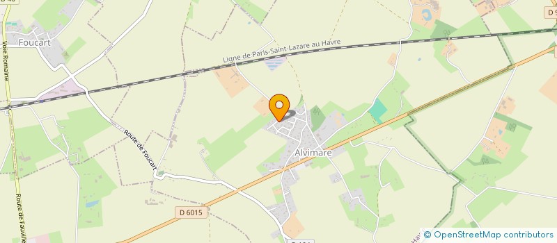 localisation de l'entreprise MONSIEUR MICHEL LEVAREY  ALVIMARE