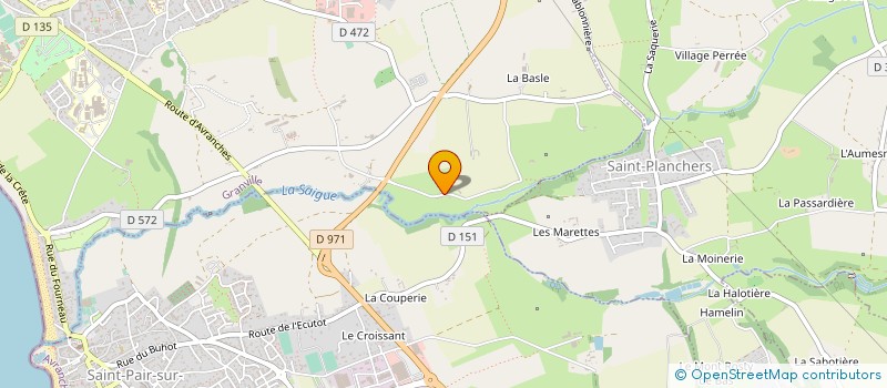 localisation de l'entreprise MONSIEUR MICHEL LEVAVASSEUR à SAINT-PLANCHERS