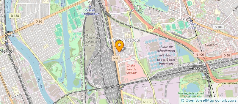 localisation de l'entreprise MONSIEUR MICHEL LEVY  VALENTON