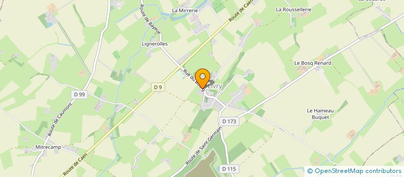 localisation de l'entreprise MONSIEUR MICHEL LEVY  AURSEULLES