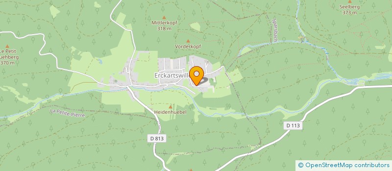 localisation de l'entreprise MONSIEUR MICHEL LIECHTELE  ERCKARTSWILLER