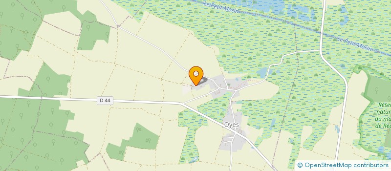 localisation de l'entreprise MONSIEUR MICHEL LIEGEOIS  OYES