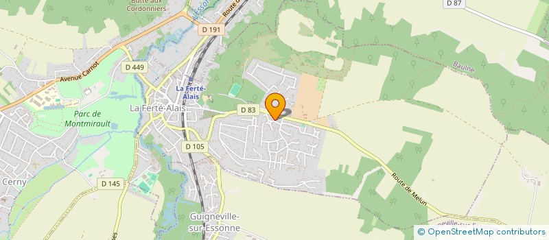 localisation de l'entreprise MONSIEUR MICHEL LISTWAN à LA FERTE-ALAIS
