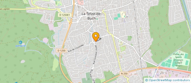 localisation de l'entreprise MONSIEUR MICHEL LLINARES  LA TESTE-DE-BUCH