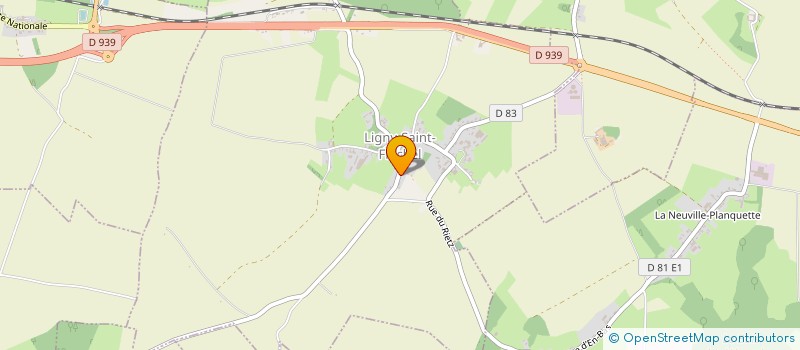 localisation de l'entreprise MONSIEUR MICHEL LOGEZ  LIGNY-SAINT-FLOCHEL