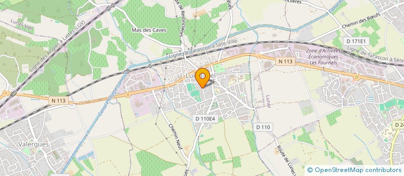 localisation de l'entreprise MONSIEUR MICHEL LOGIER à LUNEL-VIEL