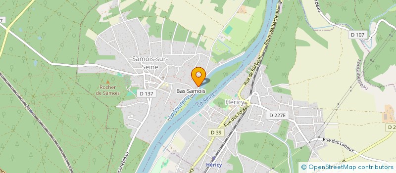 localisation de l'entreprise MONSIEUR MICHEL LOISY  SAMOIS-SUR-SEINE