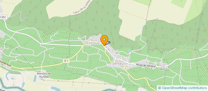 localisation de l'entreprise MONSIEUR MICHEL LORAIN  BELVAL-SOUS-CHATILLON