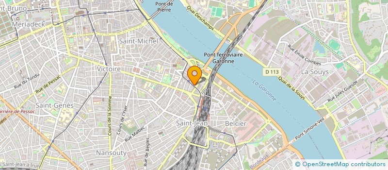 localisation de l'entreprise MONSIEUR MICHEL LORENZ à BORDEAUX