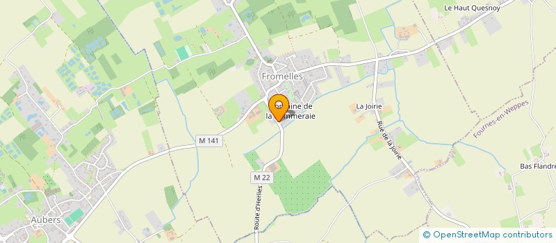 localisation de l'entreprise MONSIEUR MICHEL LORIDAN à FROMELLES