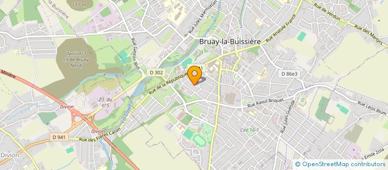 localisation de l'entreprise MONSIEUR MICHEL LORTHIOS  BRUAY-LA-BUISSIERE