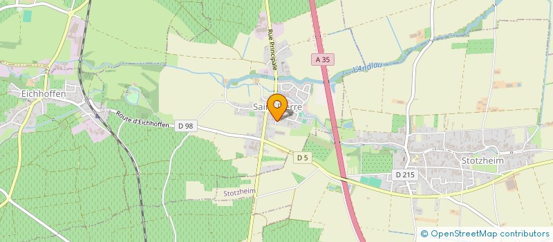 localisation de l'entreprise MONSIEUR MICHEL LOSSEL  SAINT-PIERRE